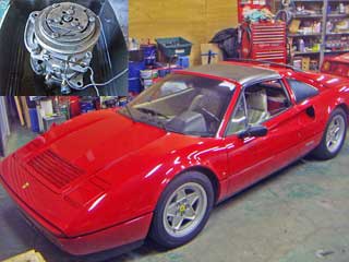 Ferrariフェラーリ 328 GTS 納車整備 01 エアコン編 詳細ページへ
