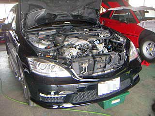Mercedes-Benz W211 S63 AMG 2007 高圧ホース交換 詳細ページへ