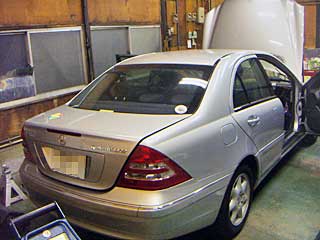 Mercedes-Benz W203 C200 2001 内気循環フラップモータ歯車 摩耗 詳細ページへ